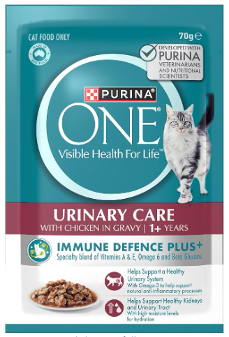 Purina One Urinary Care Chicken 12 X 70g