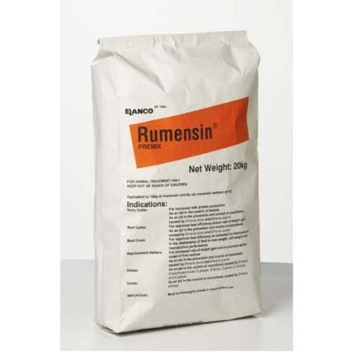 Rumensin 100 25kg Elanco