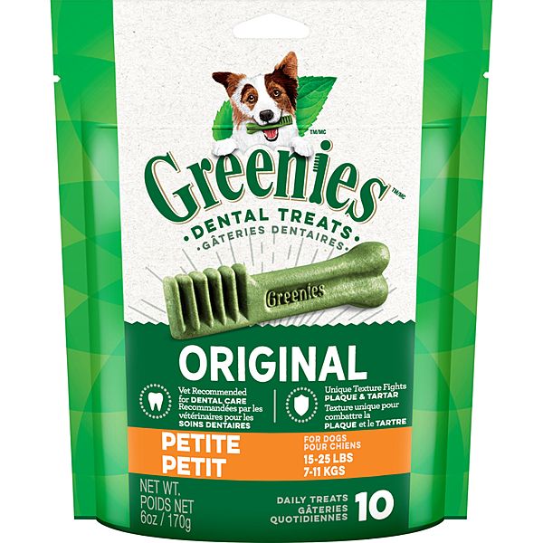 Greenies Dog Original Treat Petite 170g