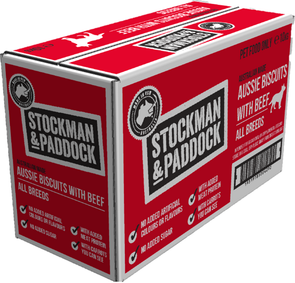 Stockman & Paddock Biscuit Beef 10kg