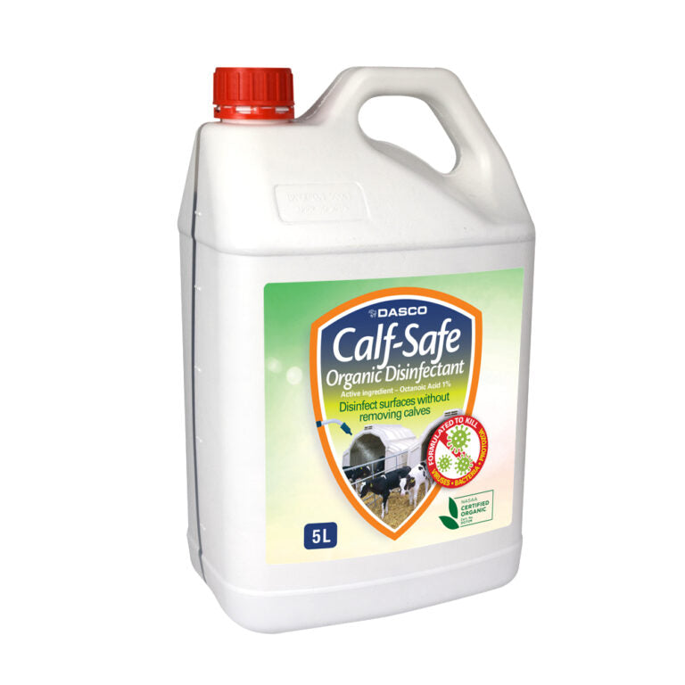 Calf-safe Organic Disinfectant 5ltr Dasco