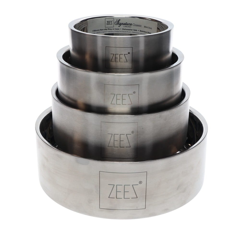 Zeez Ss Classic Pet Bowl 1.18l