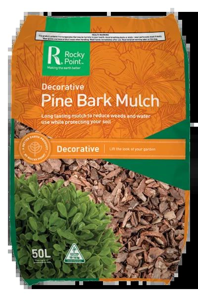 Rocky Point Pine Bark Mulch 50ltr