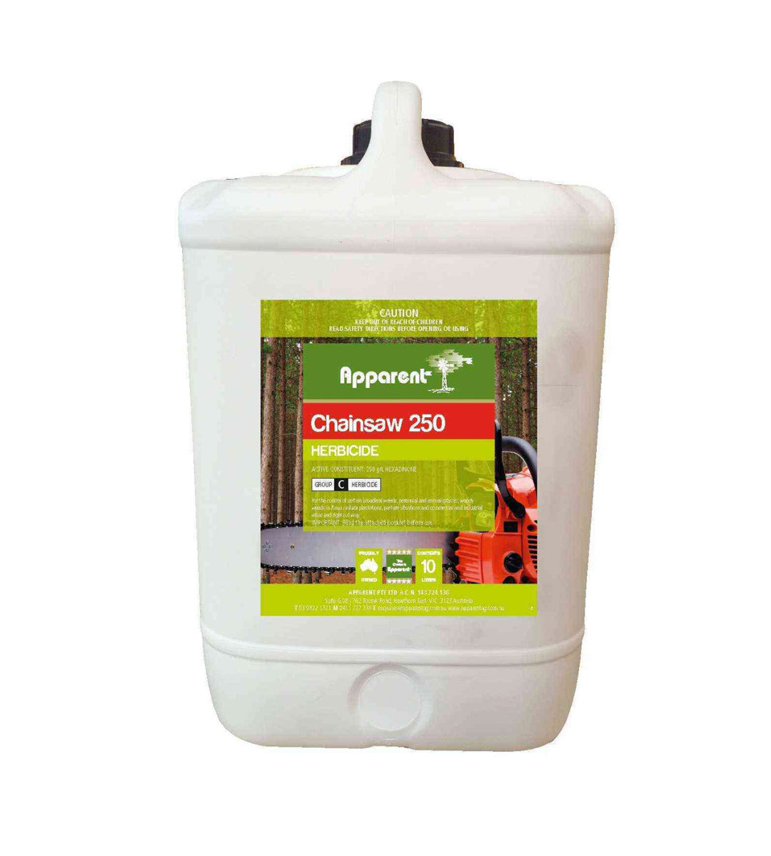 Chainsaw 250 10ltr Apparent