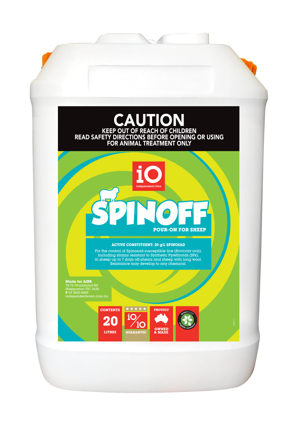 Spinoff For Sheep 5ltr Io **