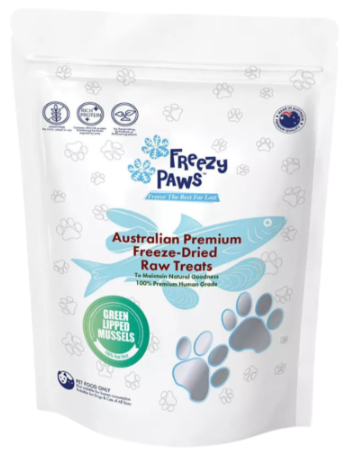 Freezy Paws Freeze Dried Green Lip Mussels Treats 50g