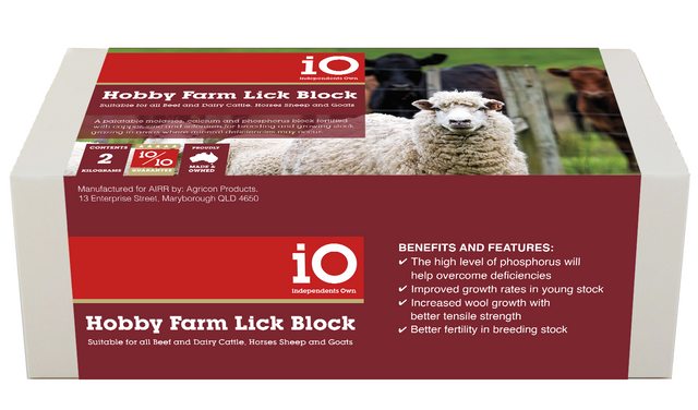 Io Hobby Farm Block [wt:20 Kg]