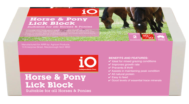 Io Horse & Pony Block 20kg