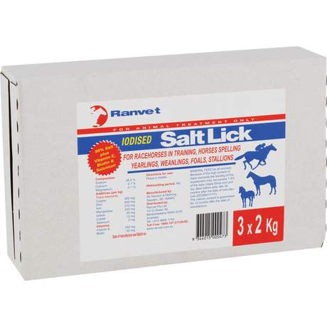 Ranvet Salt Lick [wt:3 X 2 Kg]