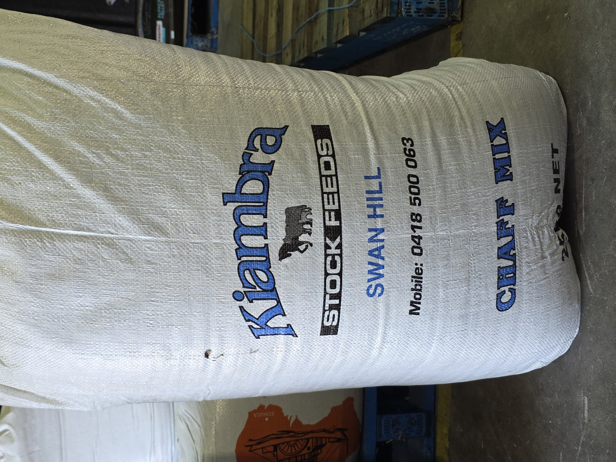 Chaff Kiambra 25kg Combo Oaten/lucerne    Kerang Only 