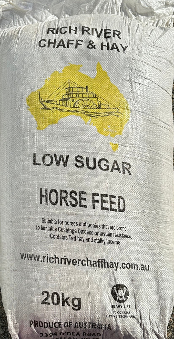 Chaff Rich River 20kg Low Sugar