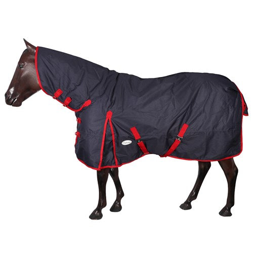 Horse Rug 1200d 200g Nylon Combo Navy/red 6'3'