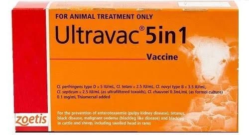 Ultravac 5 In 1 Zoetis** [vol:100 Ml]