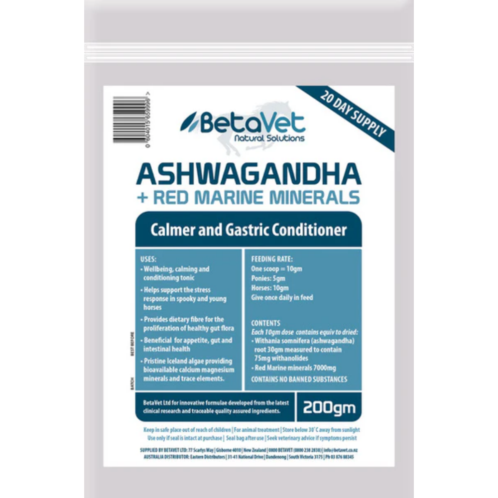 Betavet Ashwagandha + Rmm [wt:500 Gm]