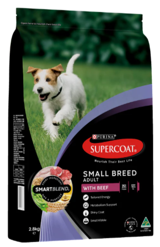 Supercoat Adult Sml Brd Beef 2.8kg