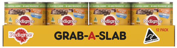 Pedigree 12 X 700gm 5kinds Pantry Pack  Mars