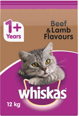 Whiskas Beef & Lamb 12kg