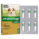 Advantage Dog 0-4kg Small [pk:6]