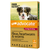 Advocate Dog 10-25kg Large [pk:3]