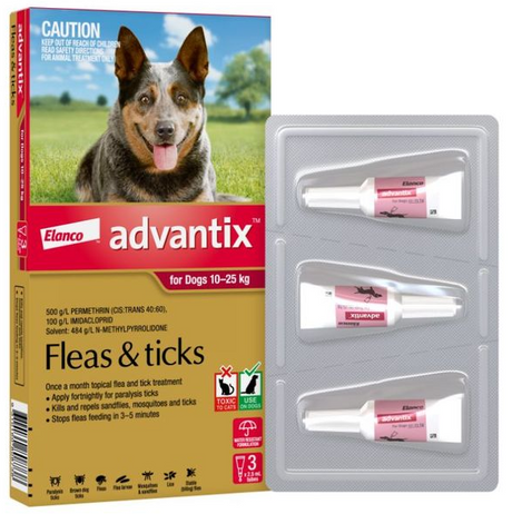 Advantix Dog 10-25kgs Large [pk:3]