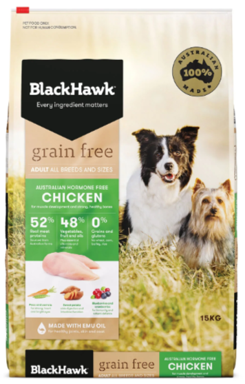 Blackhawk Dog Adult Grain Free Chicken [wt:15 Kg]