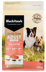 Blackhawk Dog Adult Grain Free Salmon [wt:2.5 Kg]