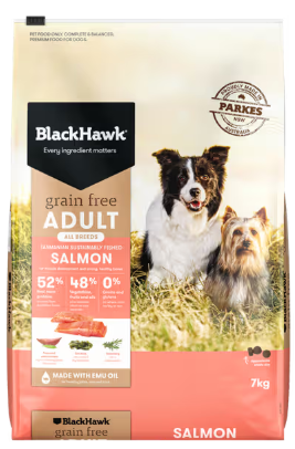 Blackhawk Dog Adult Grain Free Salmon [wt:7 Kg]