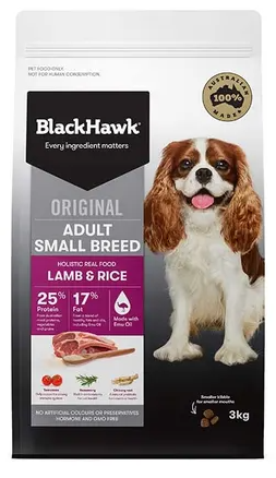 Blackhawk Dog Adult Lamb & Rice Small Breed [wt:3 Kg]