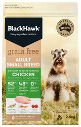 Blackhawk Dog Adult Grain Free Chicken Small Breed [wt:2.5 Kg]