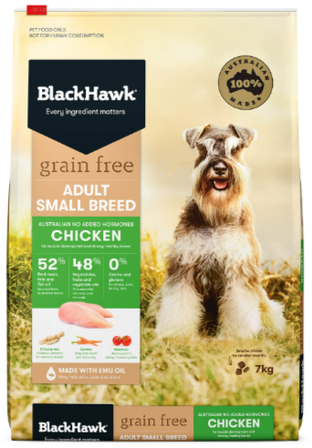 Blackhawk Dog Adult Grain Free Chicken Small Breed [wt:7 Kg]