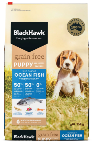 Blackhawk Puppy Grain Free Ocean Fish 15kg
