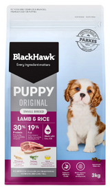 Blackhawk Puppy Small Lamb & Rice 3kg [wt:3 Kg]
