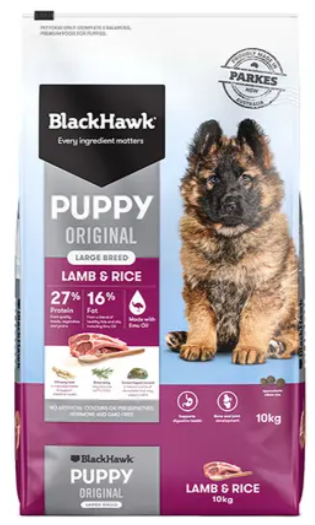 Blackhawk Puppy Large Lamb & Rice [wt:10 Kg]