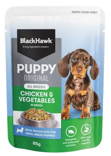 Blackhawk Puppy Chicken & Veg 85g