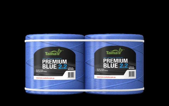 Twine Small Square 2 X 2200m Prem Blue (32)  Tama
