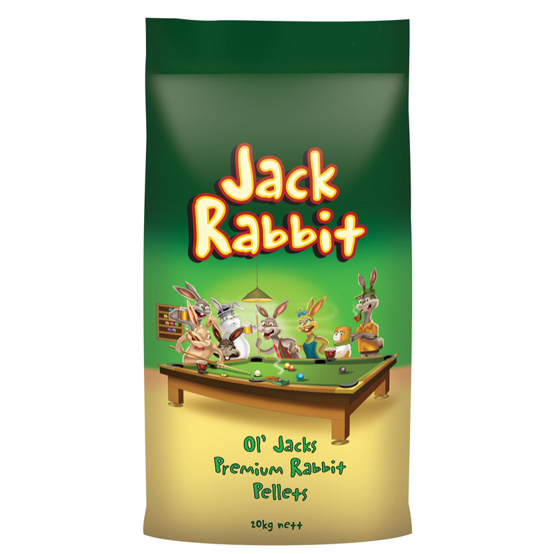 Ol Jack Rabbit - Premium Rabbit 20kg  (green Bag)