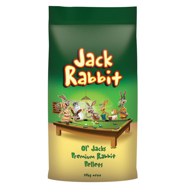 Ol Jack Rabbit - Premium Rabbit 20kg  (green Bag)