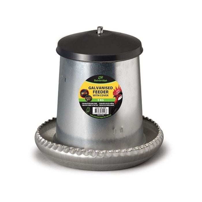 Gal Poultry Feeder W Cover 5kg