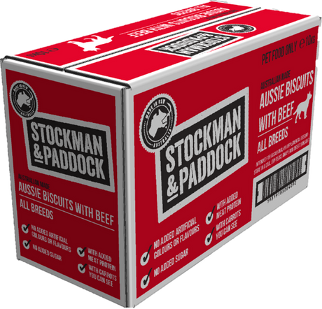 Stockman & Paddock Biscuit Beef 10kg