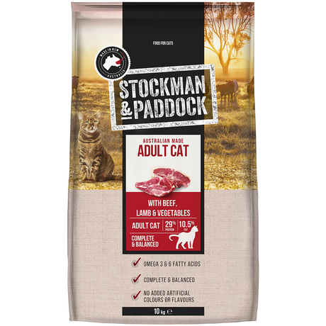 Stockman & Paddock Beef Cat 10kg