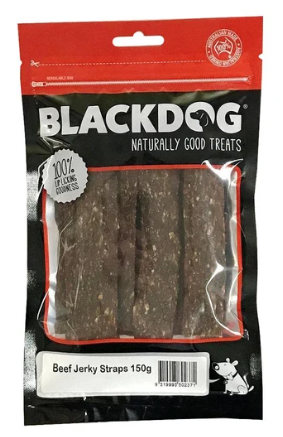 Blackdog Beef Jerky Straps 150g
