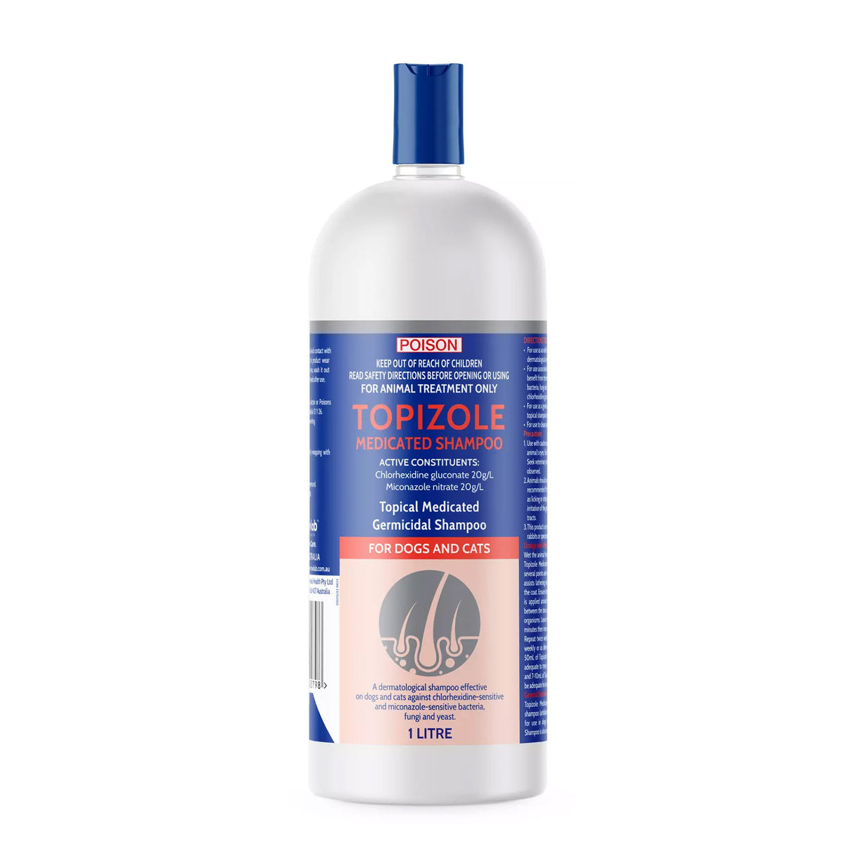 Fido's Topizole Shampoo [vol:500 Ml]