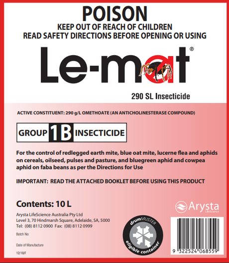 Le-mat Sl290 10ltr