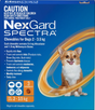 Nexgard Spectra Dogs 2-3.5kg [pk:3]