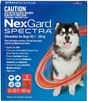 Nexgard Spectra Dogs 30-60kg [pk:3]