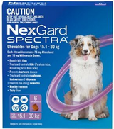 Nexgard Spectra Dogs 15-30kg [pk:6]