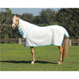 Horse Rug Flag Combo 6'3 White W/turquoise 