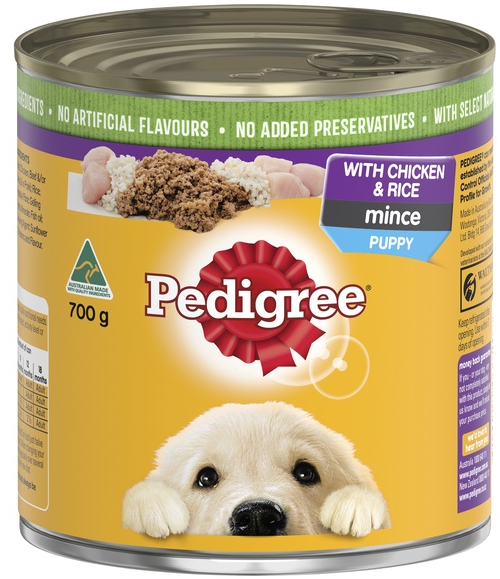 Pedigree Puppy Cans 12 X 700g