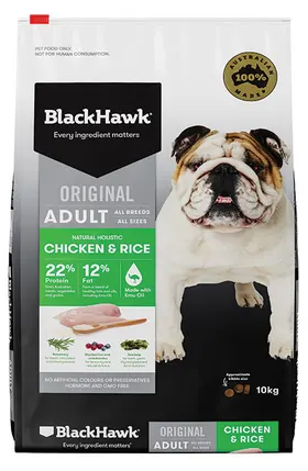Blackhawk Dog Adult Chicken & Rice [wt:10 Kg]
