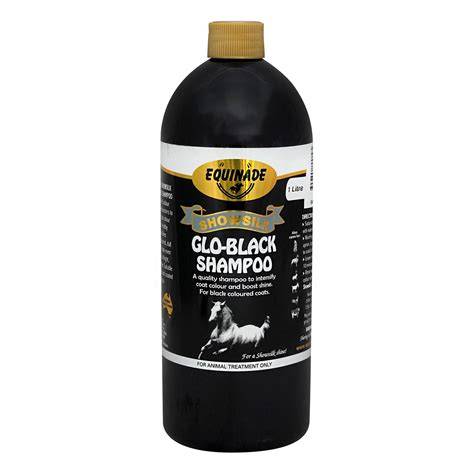 Equinade Showsilk Glo Black Shampoo 500ml